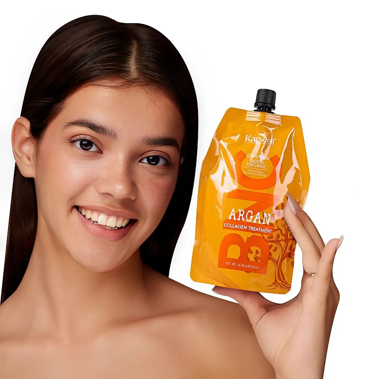 علاج الشعر كارسيل بي إن سي بالبيوتين والأرغان والكولاجين - ٥٠٠ مل