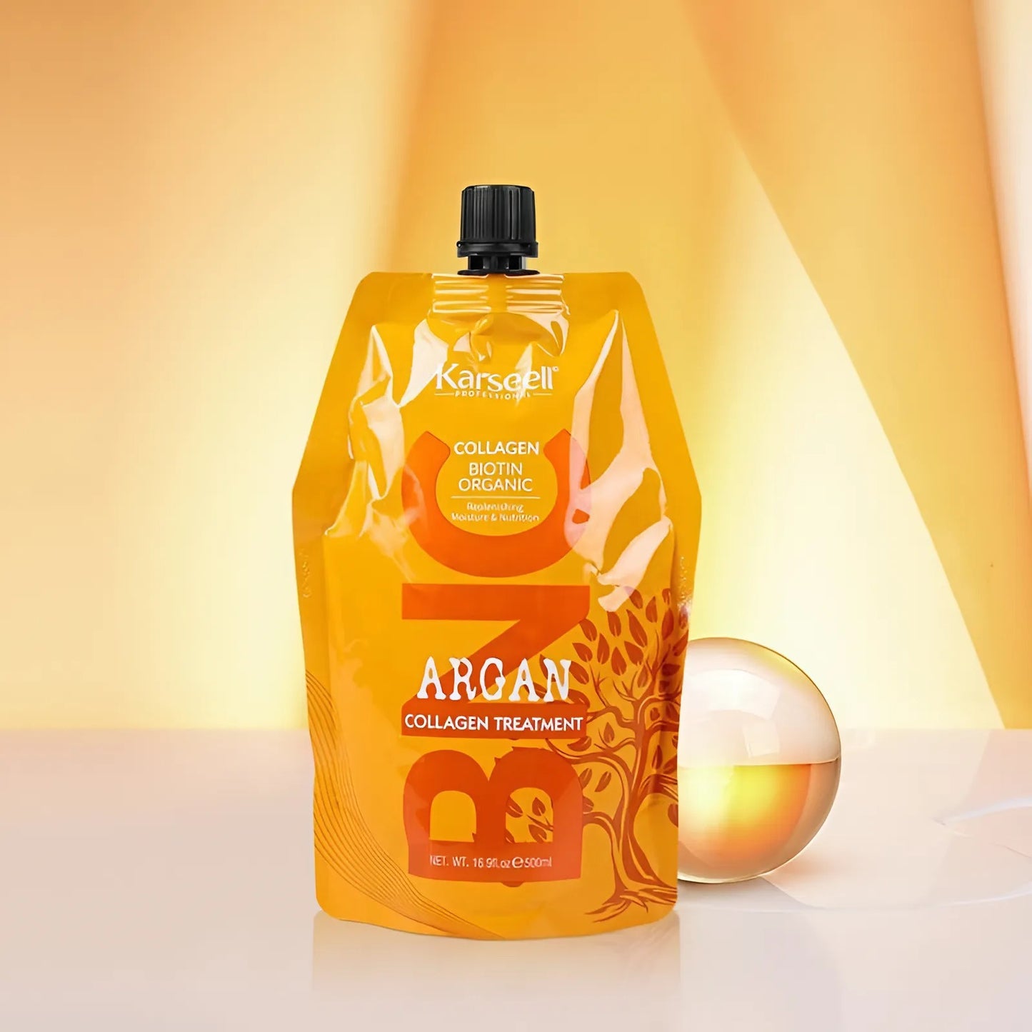 علاج الشعر كارسيل بي إن سي بالبيوتين والأرغان والكولاجين - ٥٠٠ مل