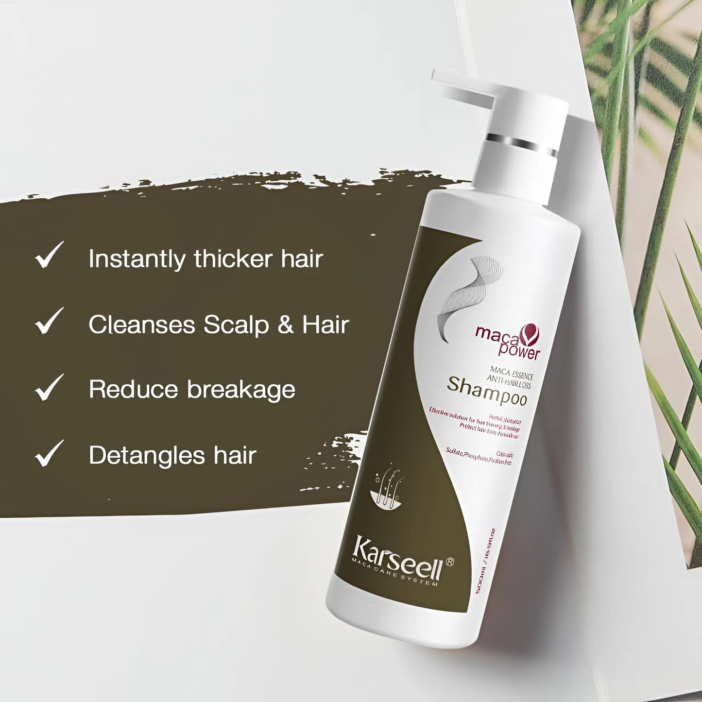 شامبو كارسيل ماكا باور إسنس المضاد لتساقط الشعر - 500 مل