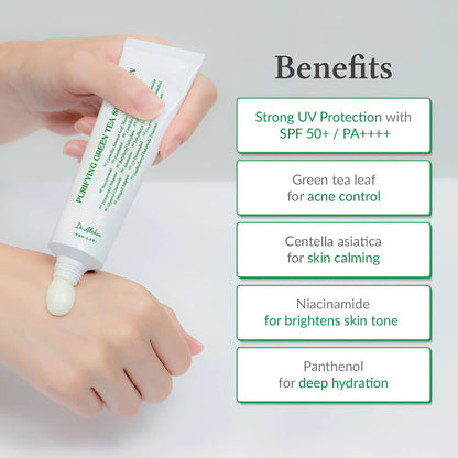 DR. ALTHEA Purifying Green Tea Sunscreen – SPF 50+ PA++++