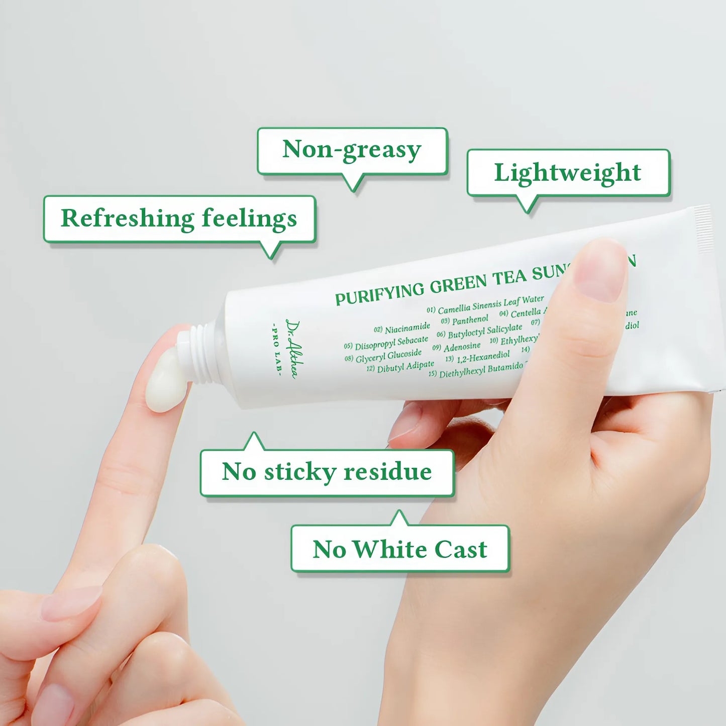 DR. ALTHEA Purifying Green Tea Sunscreen – SPF 50+ PA++++
