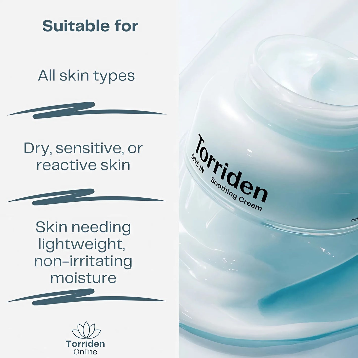 Torriden Dive In Hyaluronic Acid Soothing Cream – 100ml