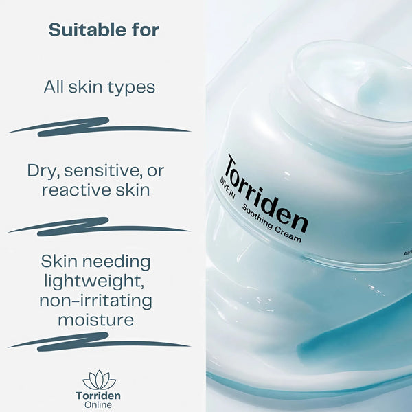 Torriden Dive In Hyaluronic Acid Soothing Cream – 100ML