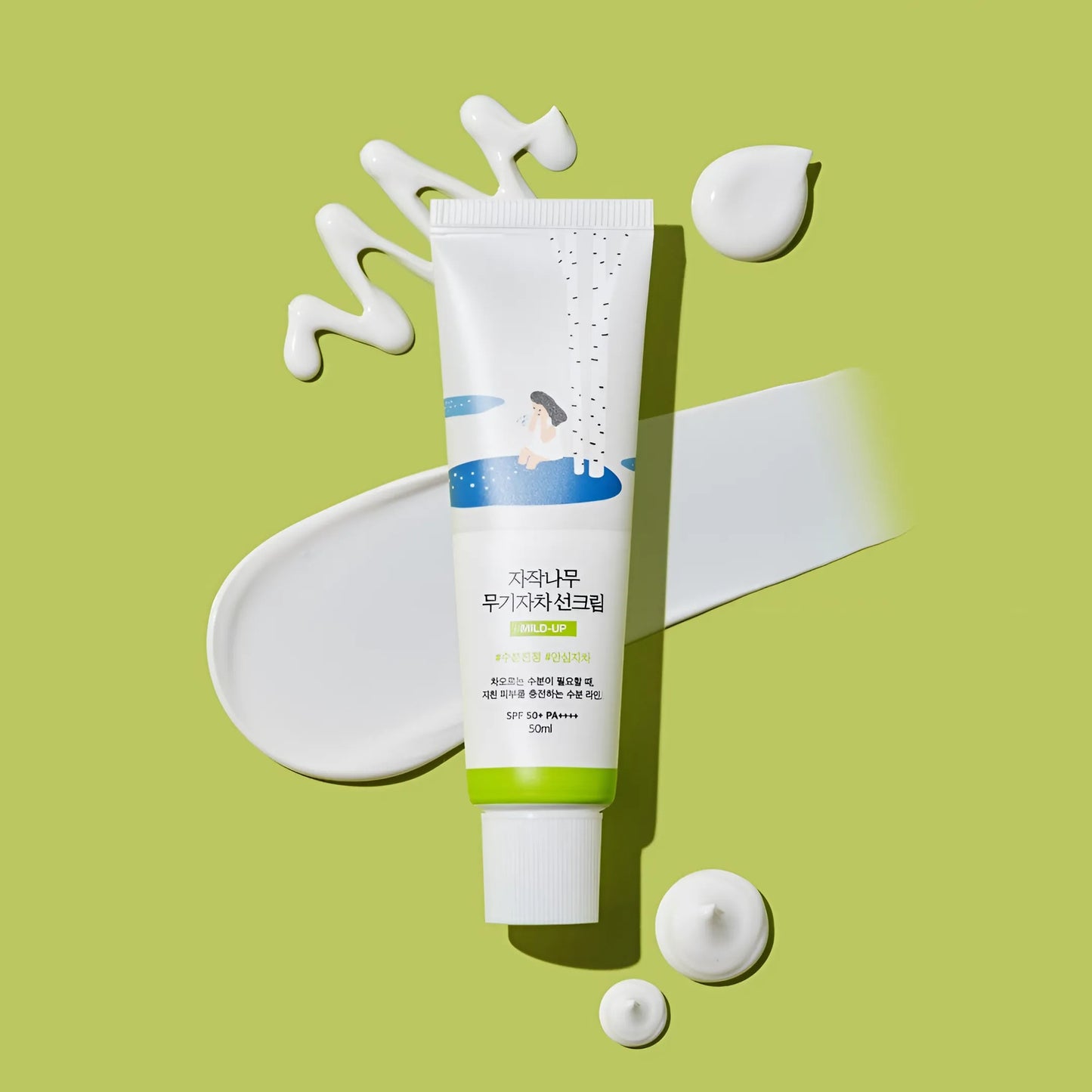 Round Lab Birch Mild-Up Sunscreen UVLock SPF 50+ Broad Spectrum