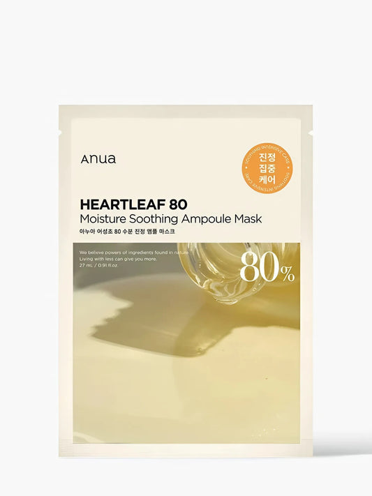 Anua Heartleaf 80 Moisture Soothing Ampoule Mask – 27ml
