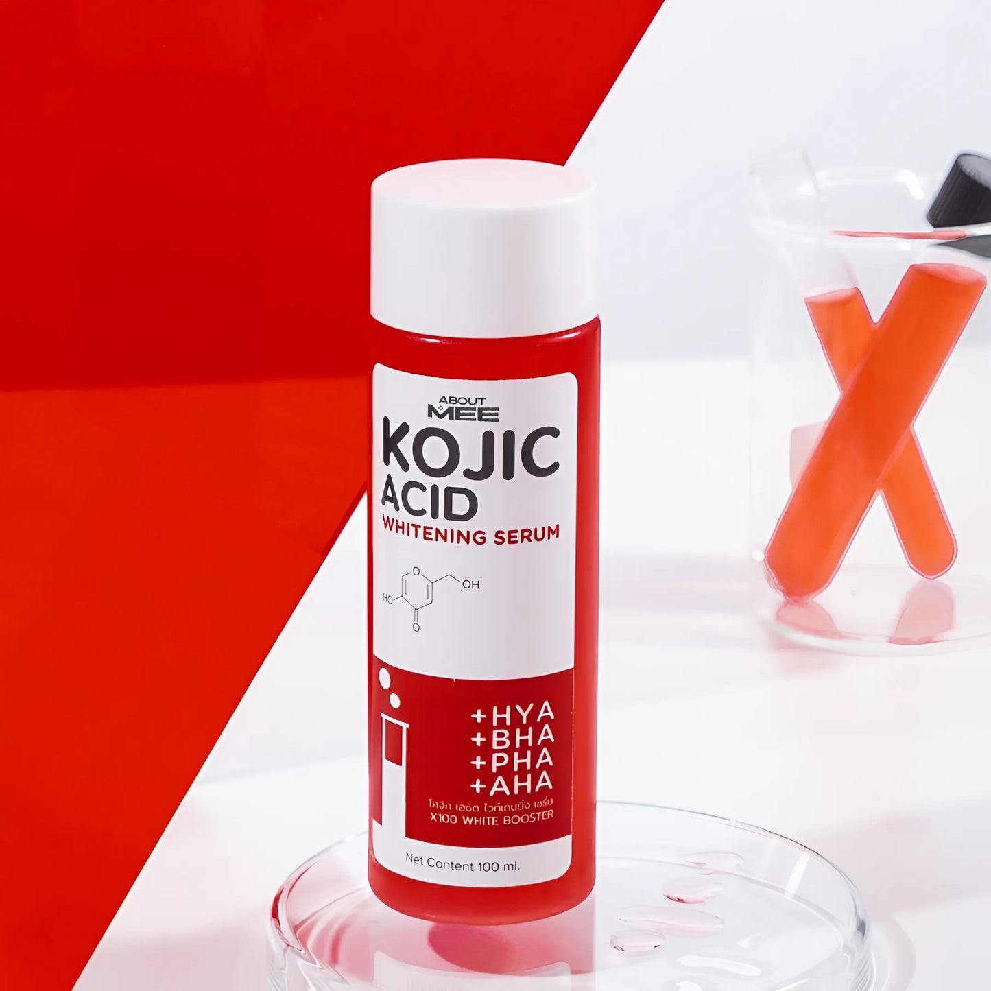 نبذة عن مصل تبييض البشرة بحمض الكوجيك من مي - 100 مل