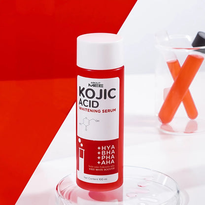 نبذة عن مصل تبييض البشرة بحمض الكوجيك من مي - 100 مل