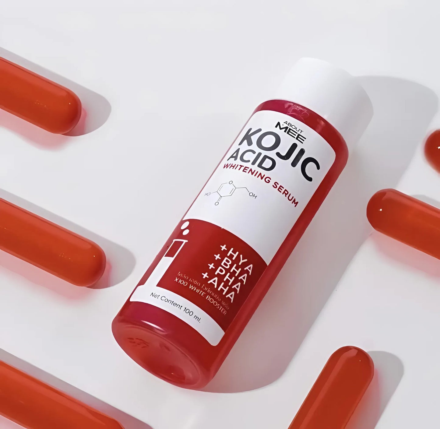 نبذة عن مصل تبييض البشرة بحمض الكوجيك من مي - 100 مل