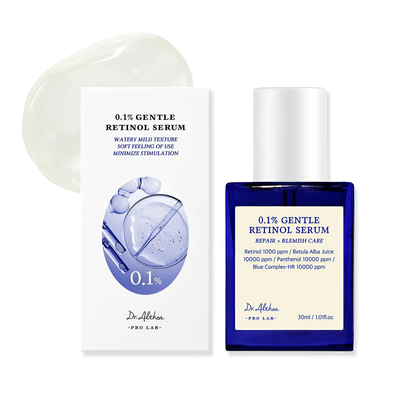 Dr. Althea 0.1% Gentle Retinol Serum - 30ml