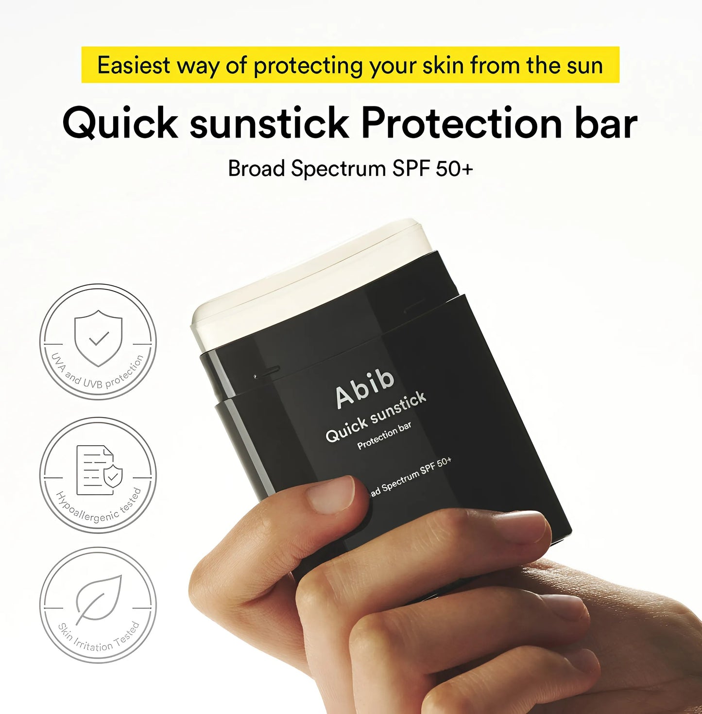 صابونة أبيب كويك صن ستيك للحماية من الشمس SPF50+ PA++++ – 22 غرام