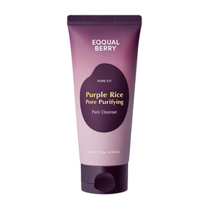 EQQUALBERRY Purple Rice Pore Purifying Cleanser - 130g