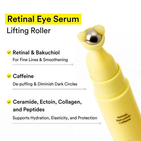 Retinal Eye Serum Lifting Roller – 15ml