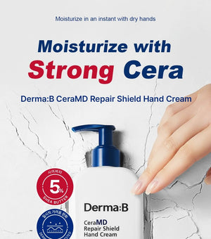 Derma B CeraMD Repair Shield Hand Cream – 250ml
