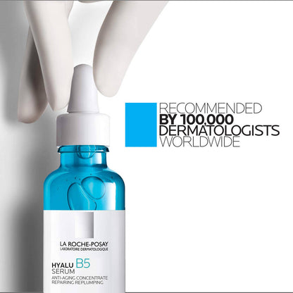 سيروم حمض الهيالورونيك النقي هيالو بي 5 من لا روش بوزيه - 30 مل