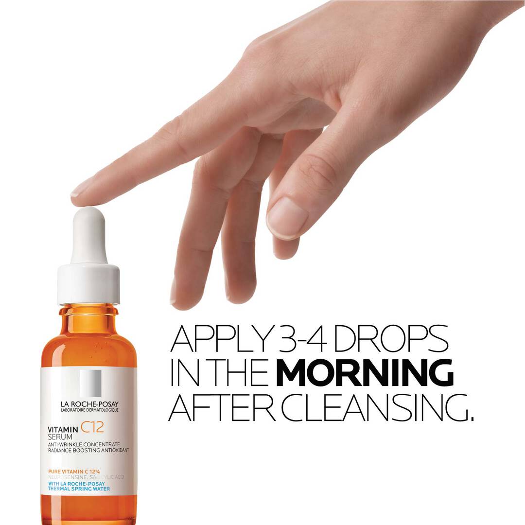 سيروم لا روش بوزيه النقي بفيتامين سي 10 المضاد للشيخوخة - 30 مل