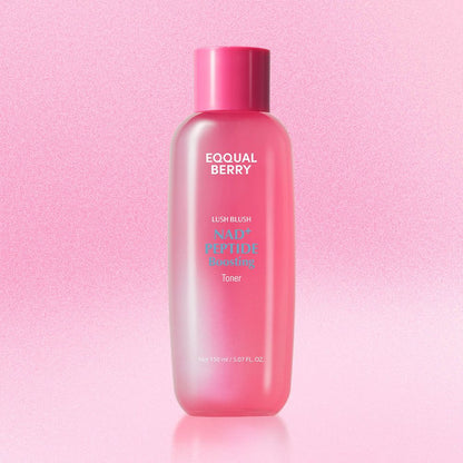 EQQUALBERRY Lush Blush NAD+ Peptide Boosting Toner – 150ml