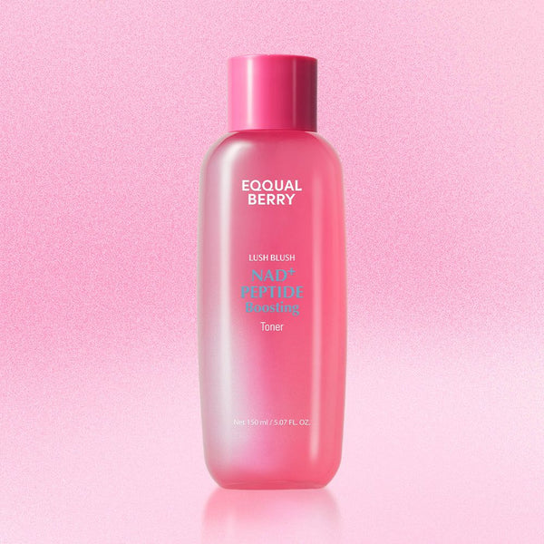 EQQUALBERRY Lush Blush NAD+ Peptide Boosting Toner – 150ml