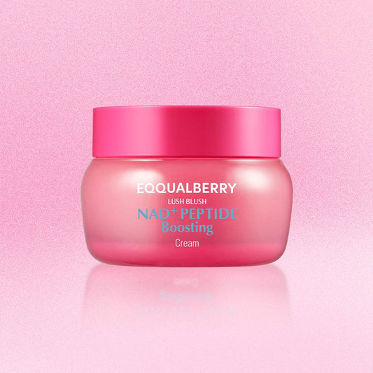 EQQUALBERRY Lush Blush Nad+ Peptide Boosting Cream - 50ml