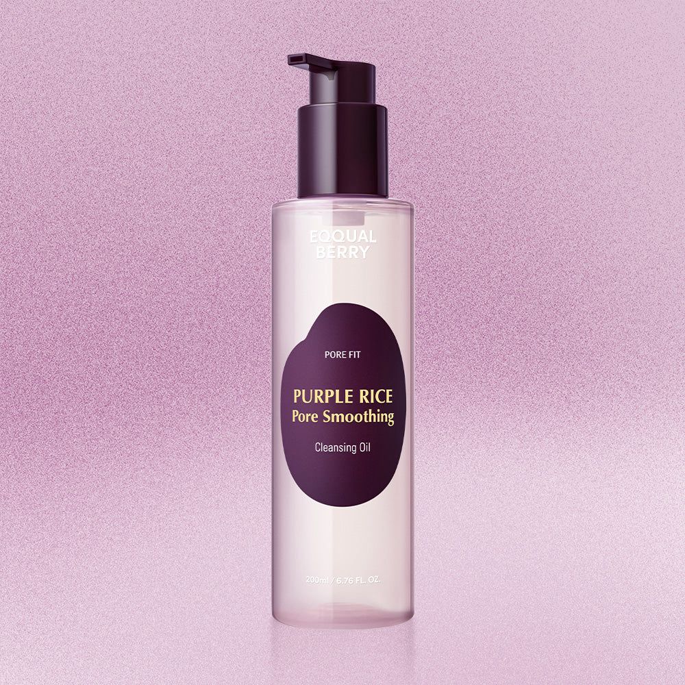 EQQUALBERRY Purple Rice Pore Smoothing Cleansing oil - 200ml