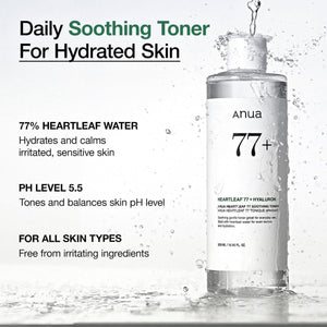 Anua Heartleaf 77+ Soothing Toner - 250ml