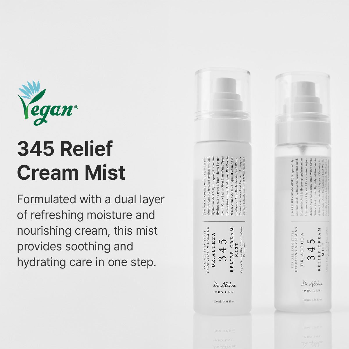Dr. Althea 345 Relief Cream Mist – 100ml