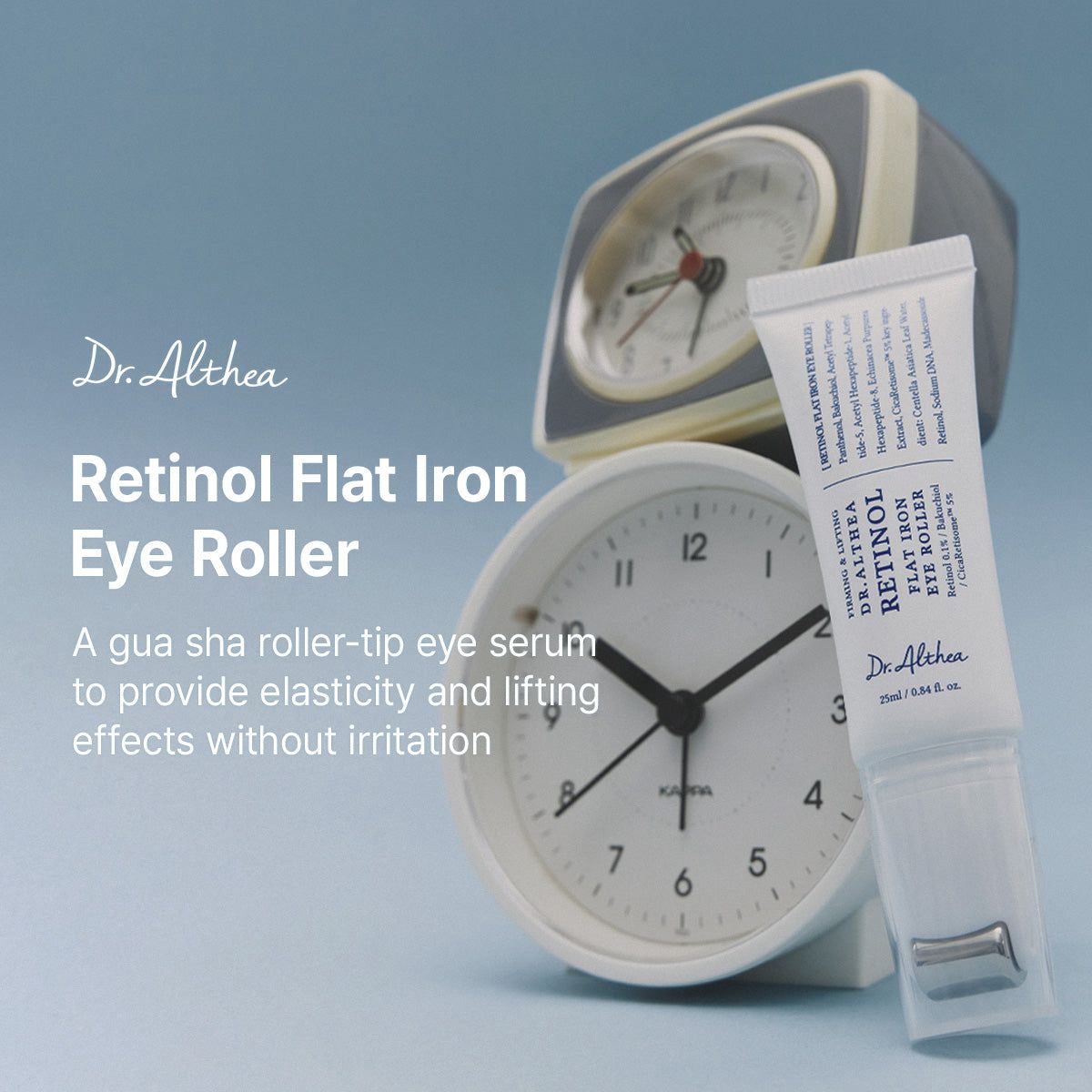Retinol Flat Iron Eye Roller – 15ml