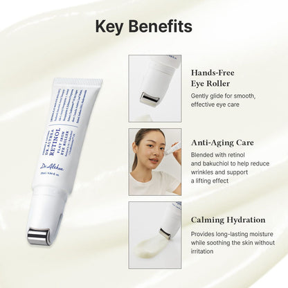 Retinol Flat Iron Eye Roller – 15ml