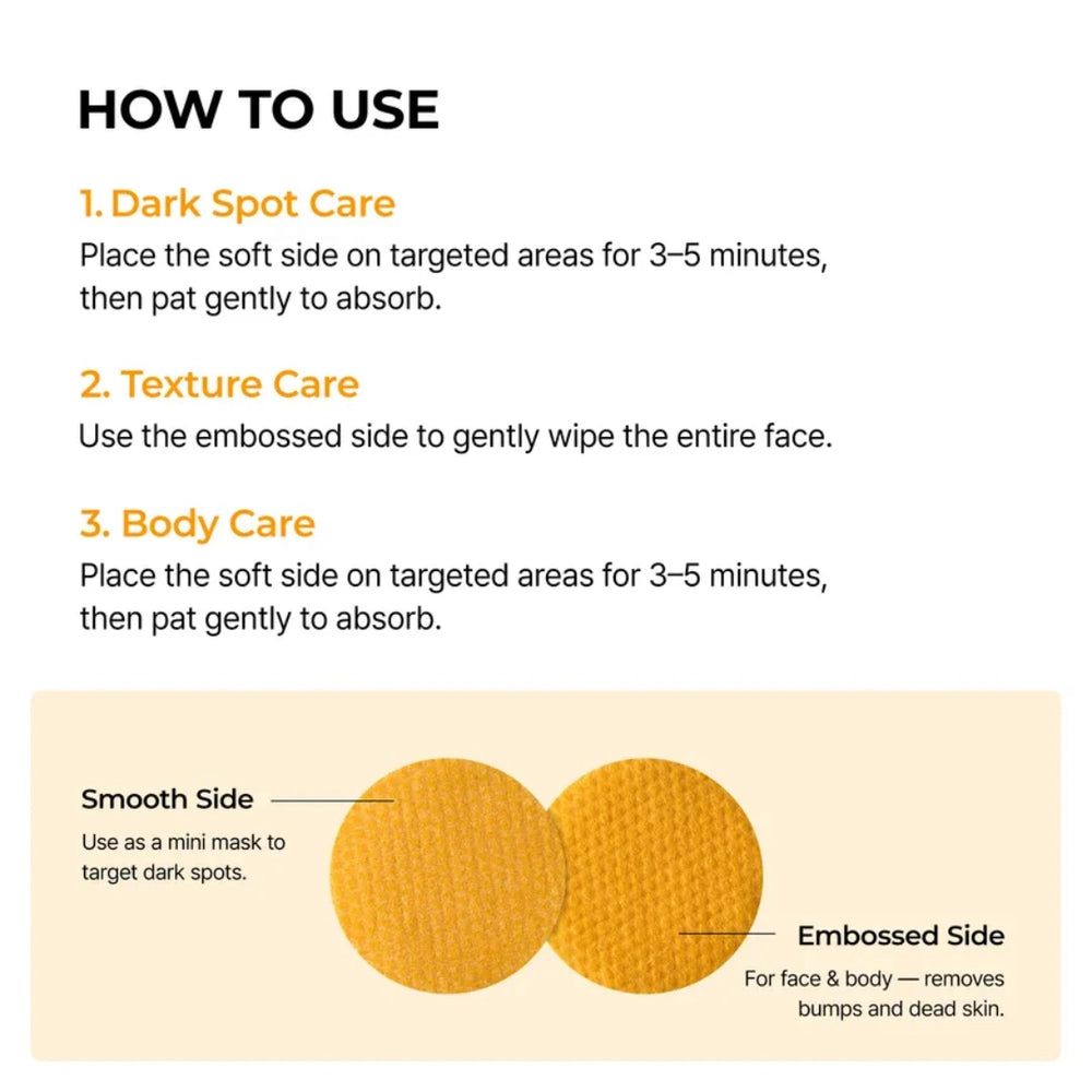 Dr.Melaxin TX-Kojic Acid Turmeric Toner Pad - 190ml (70 pads)