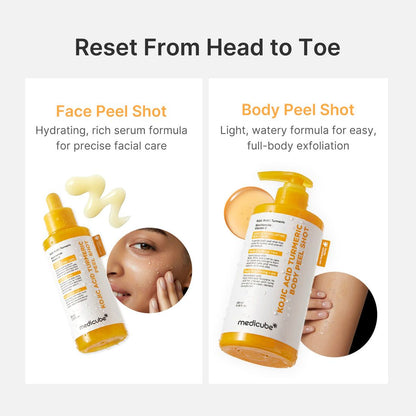 Medicube Kojic Acid Turmeric Body Peel Shot - 280ml