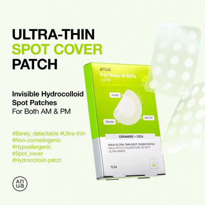 Anua Ultra-Thin Spot Cover Patch – 75 Patches