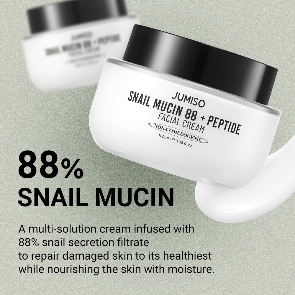 Jumiso Snail Mucin 88 + Peptide Facial Cream – 100ml