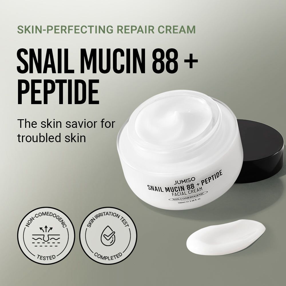 Jumiso Snail Mucin 88 + Peptide Facial Cream – 100ml