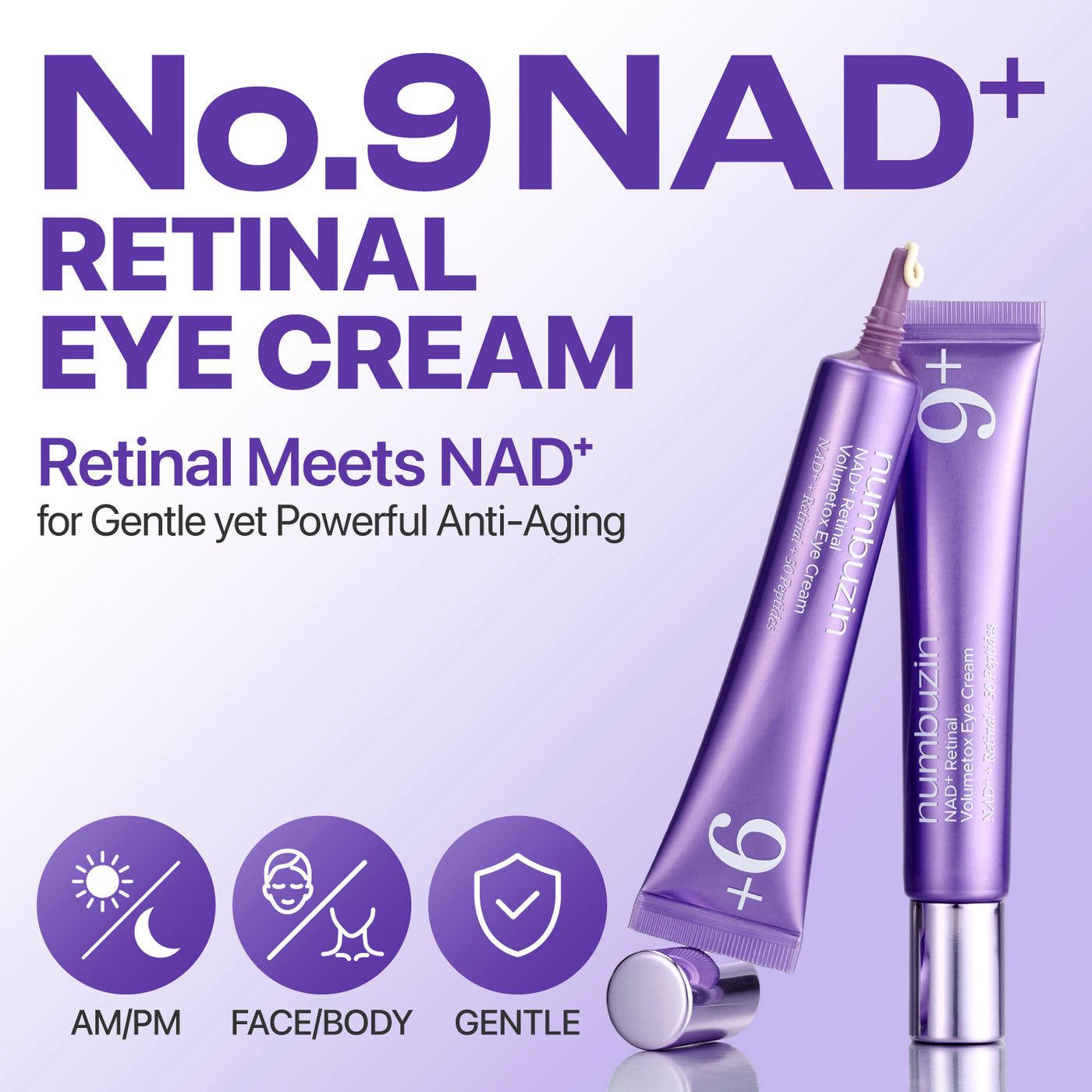 numbuzin NAD+ Retinal Volumetox Eye Cream – 30ml