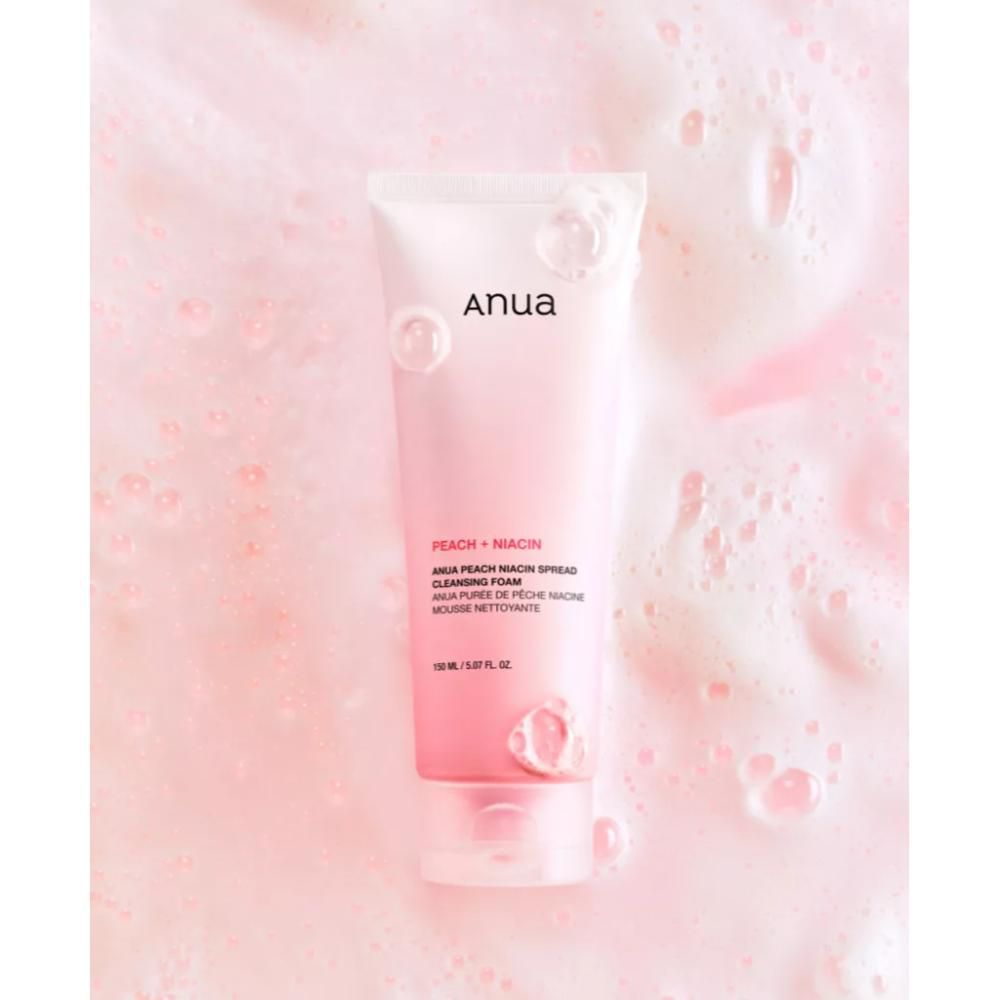 Anua Peach Niacin Spread Cleansing Foam – 150ml
