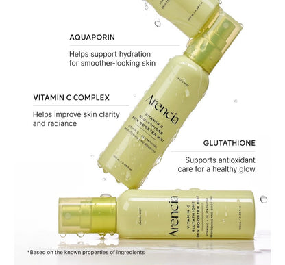Arencia Vitamin C Glutathione Skin Booster Mist – 100ml
