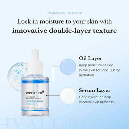 Medicube Hyaluronic Multi Peptide Serum – 30ml