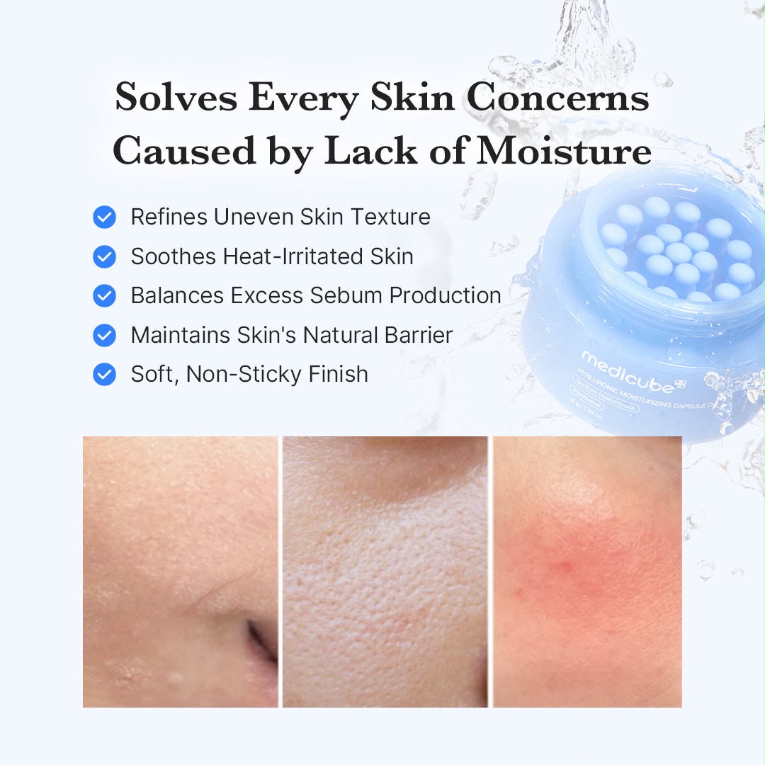 Medicube Hyaluronic Moisturizing Capsule Cream – 55g