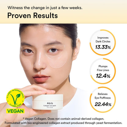 Vegan Collagen Eye Patch Jericho Rose Jelly – 60 Patches / 90ml