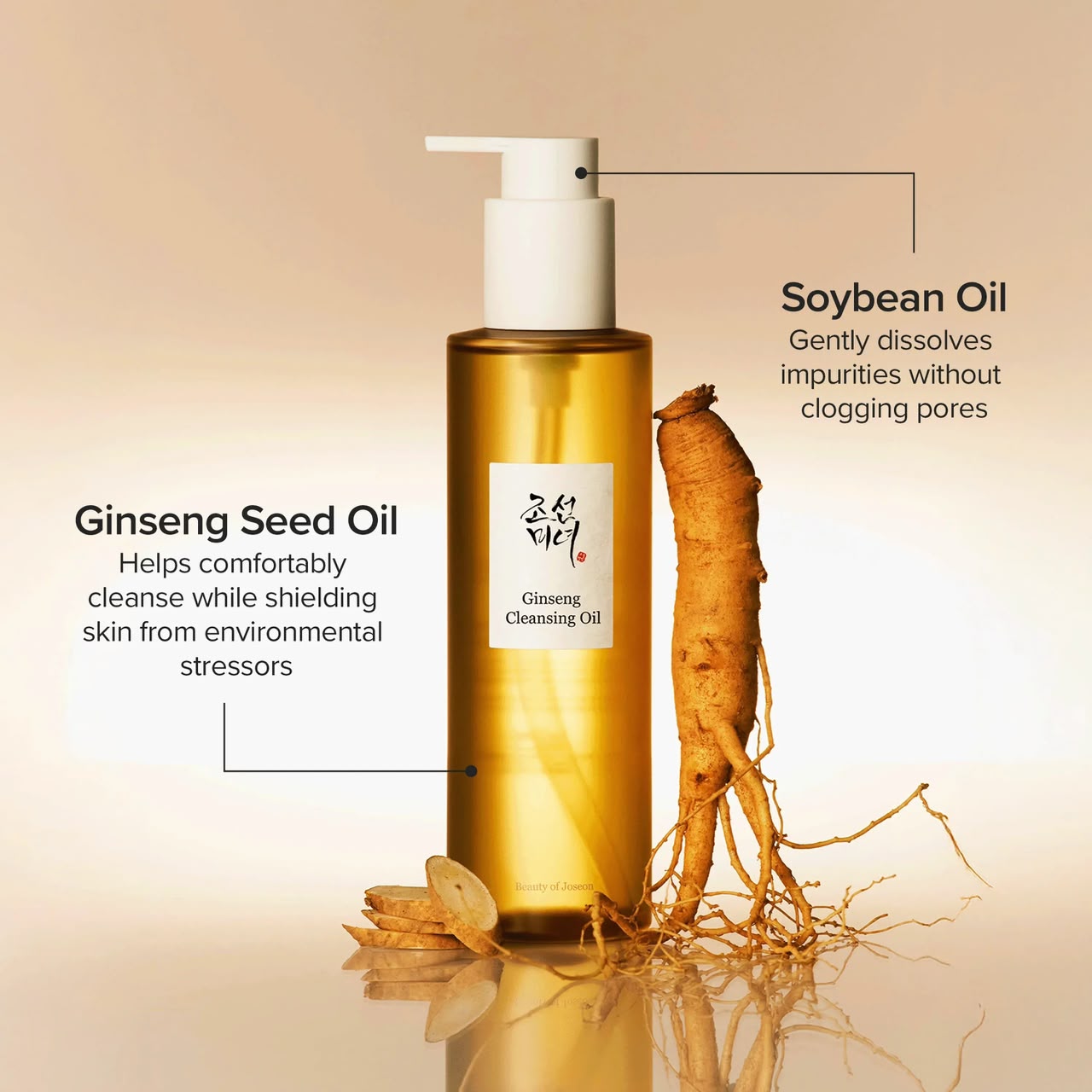 Beauty of Joseon Ginseng Cleansing Oil – 210ml