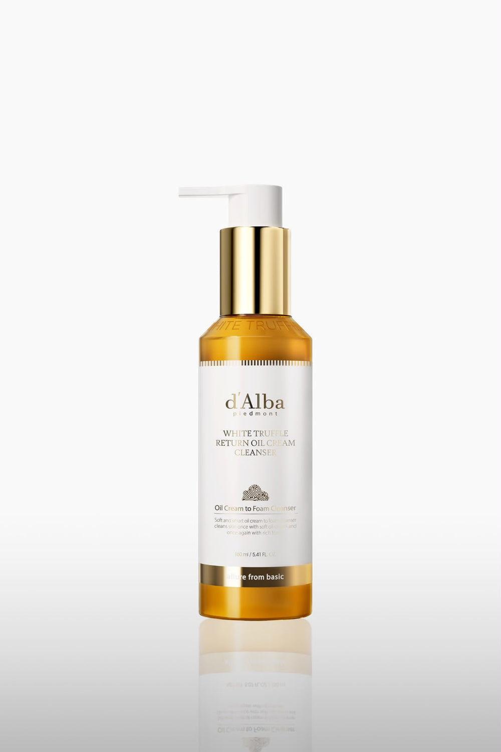 d'Alba White Truffle Return Oil Cream Cleanser – 160ml
