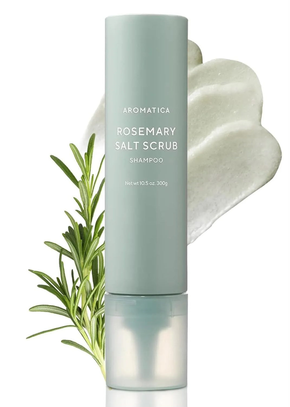 Aromatica Rosemary Salt Scrub Shampoo – 300g