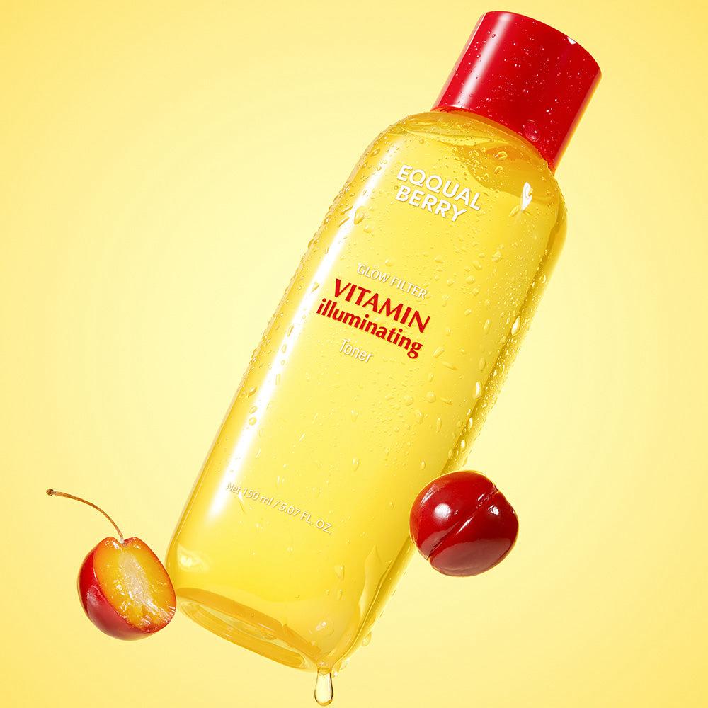 EQQUALBERRY Glow Filter Vitamin Illuminating Toner – 150ml