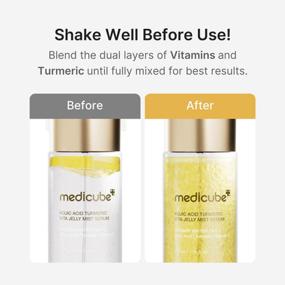 Medicube Kojic Acid Turmeric Vita Jelly Mist Serum - 100ml