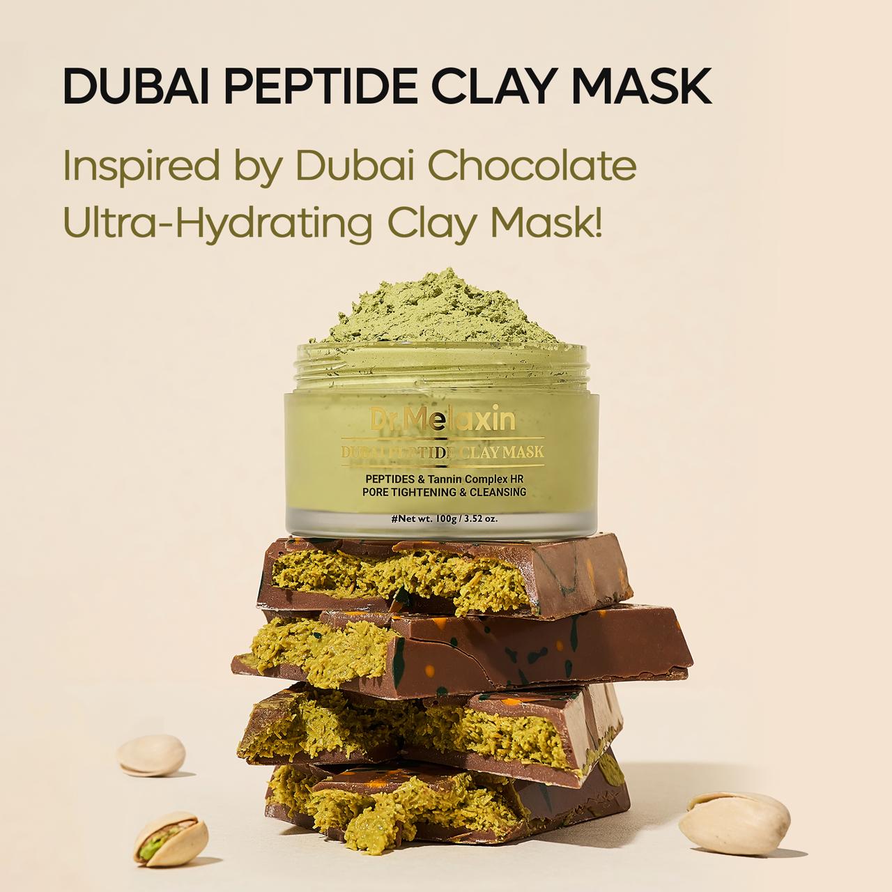 Dr.Melaxin Dubai Peptide Clay Mask - 100g