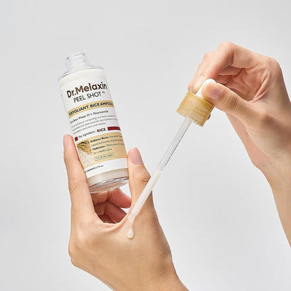 أمبولة تقشير الأرز الأبيض Melaxin Peel Shot - 80 مل
