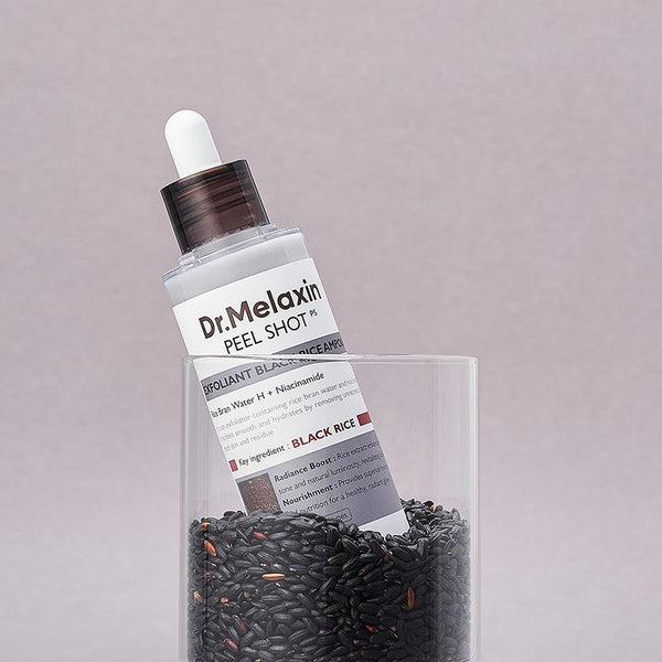 Dr.Melaxin Peel Shot Exfoliant Black Rice Ampoule - 80 ml