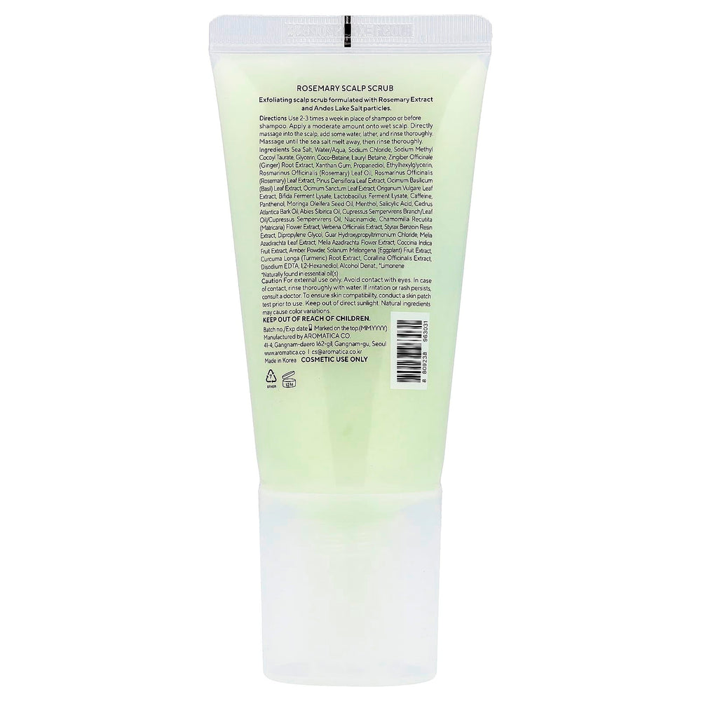 AROMATICA Rosemary Scalp Scaling Shampoo – 180ml