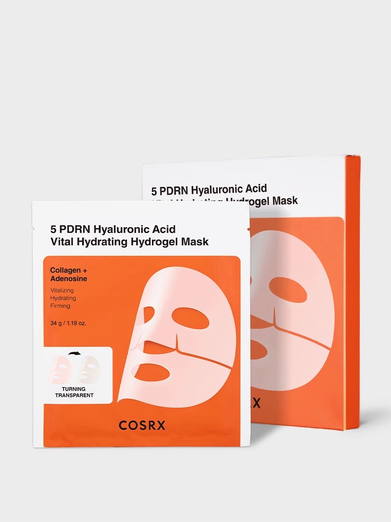 COSRX 5 PDRN Hyaluronic Acid Vital Hydrating Hydrogel Mask – 34g