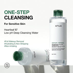 Anua Heartleaf Low pH Deep Cleansing Water – 500ml
