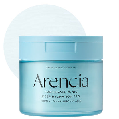 Arencia PDRN Hyaluronic Deep Hydration Pad – 200ml (90 Pads)